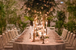 Classic_white_green_luxury_wedding_tablescape_on_long_table